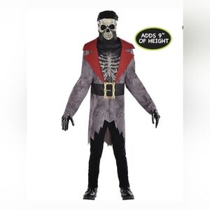 Skeleton Pirate Kids Costume - Illision Pirate